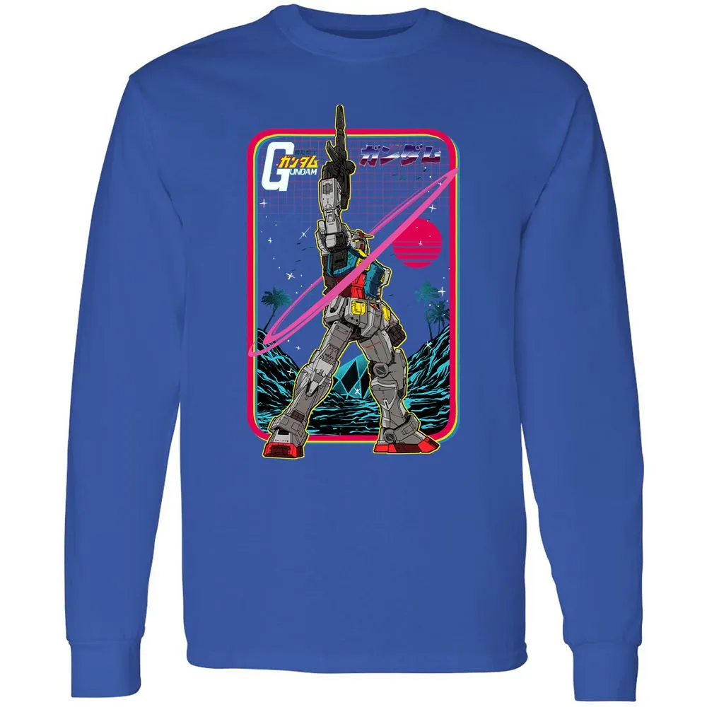 Long Sleeve T-Shirt - CVKQEWF9 - Royal - 8