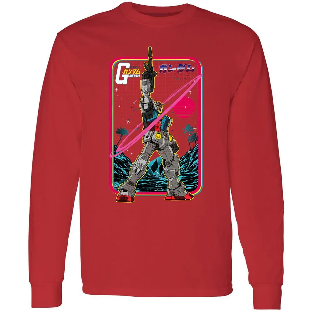 Long Sleeve T-Shirt - CVKQEWF9 - Red - 14
