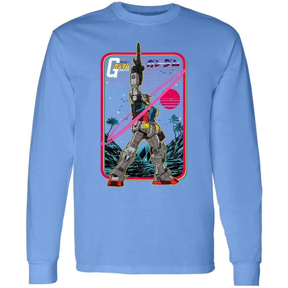 Long Sleeve T-Shirt - CVKQEWF9 - Carolina Blue - 12