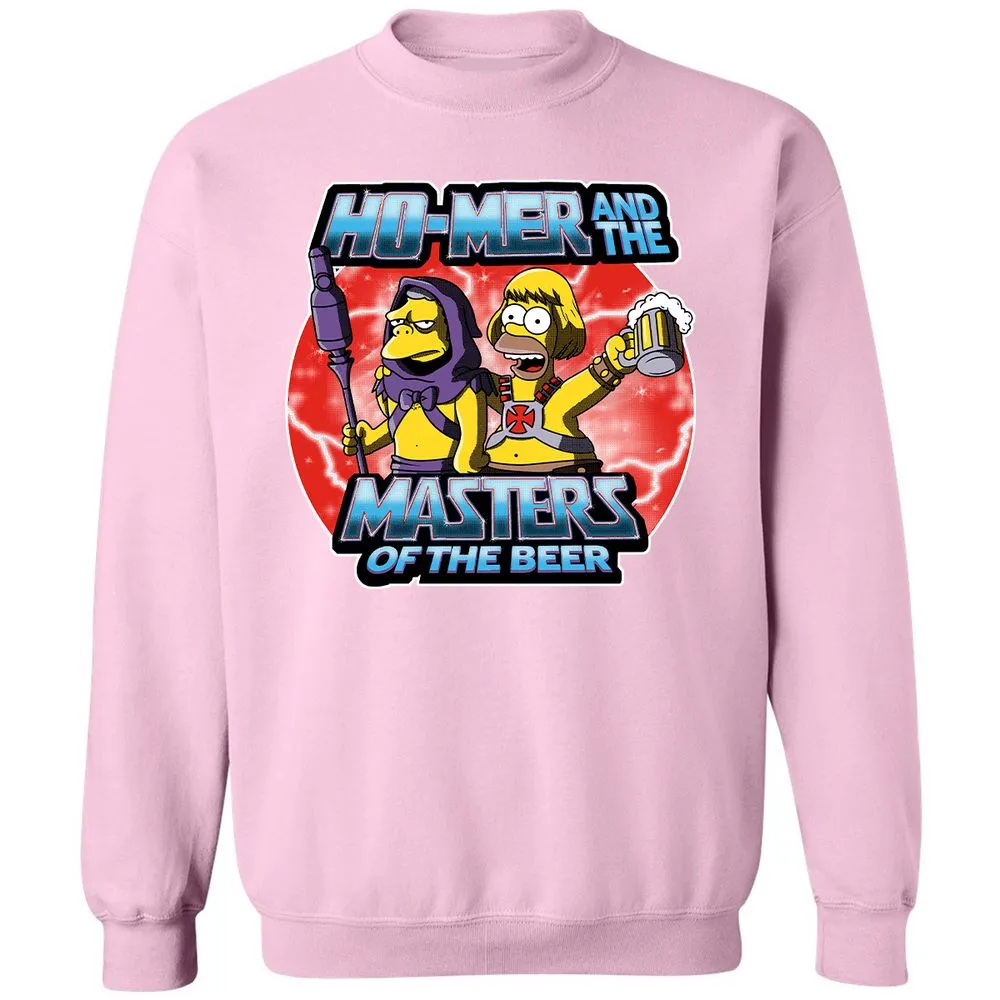Classic Unisex Sweatshirt - EVAXZCAP - Light Pink - 3