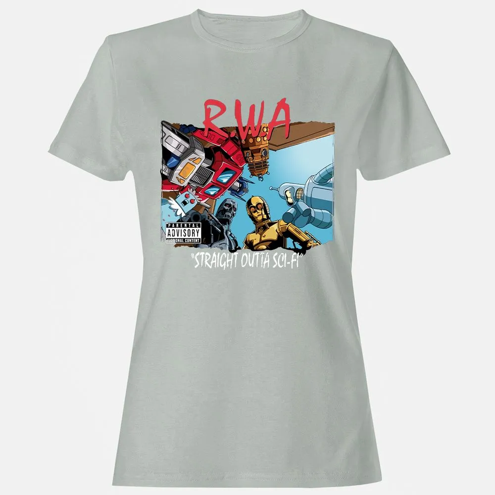 Women's T-Shirt - 9HFRHQR4 - Ash - 2
