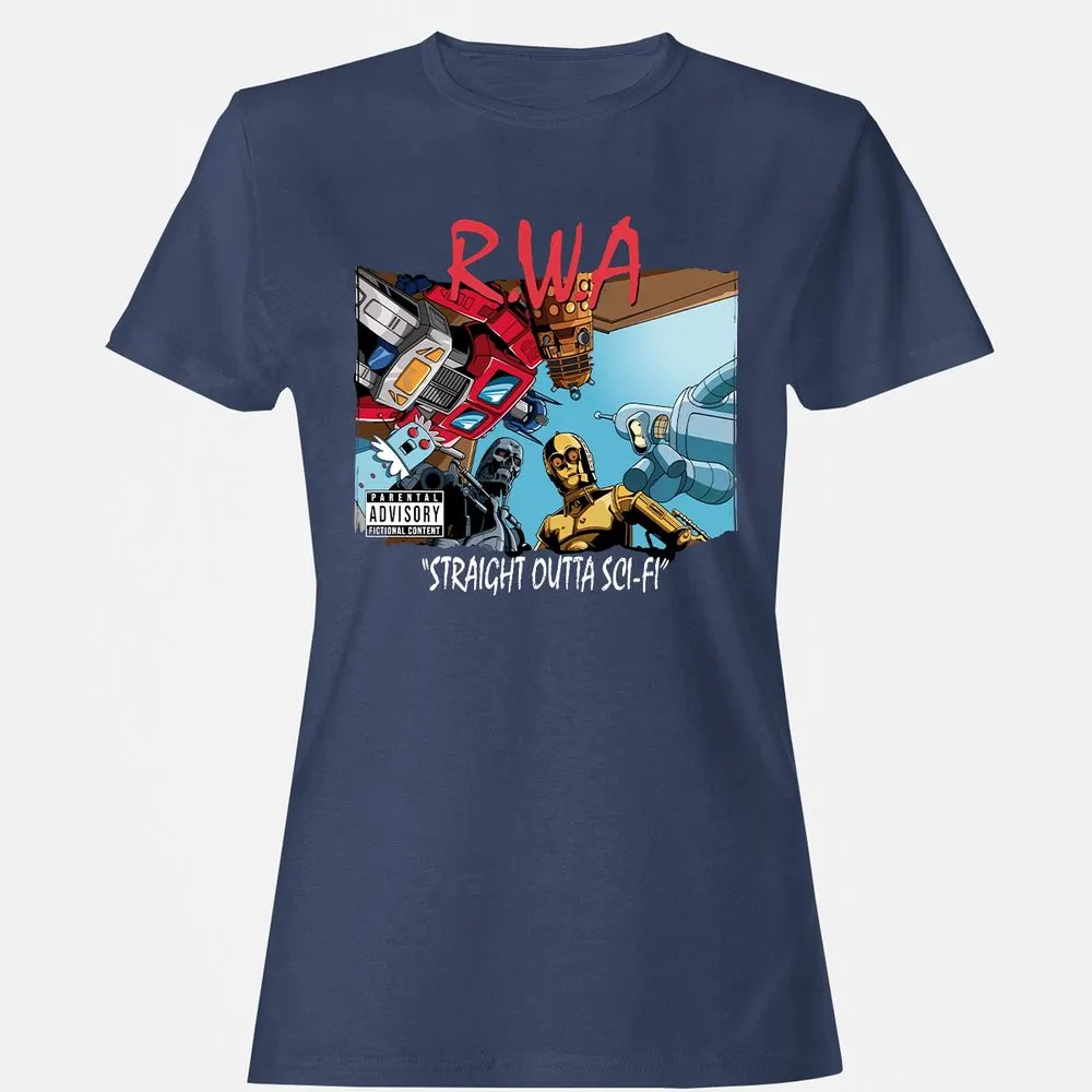 Women's T-Shirt - 9HFRHQR4 - Navy - 10