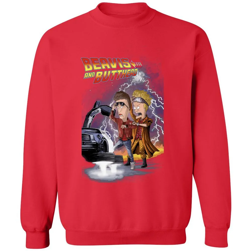 Classic Unisex Sweatshirt - WRW81YHY - Red - 5