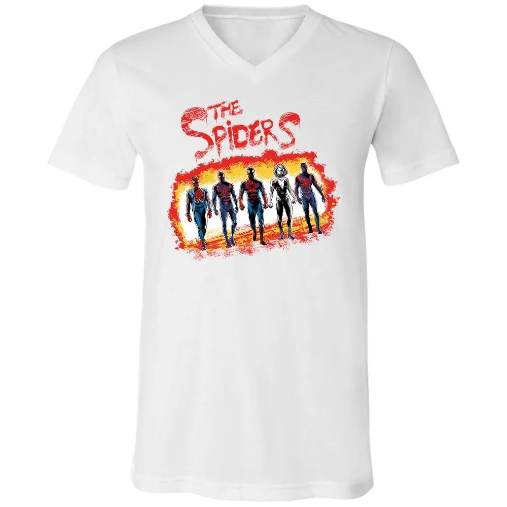 Unisex V-Neck T-Shirt - 6V7BQMEZ - White - 5