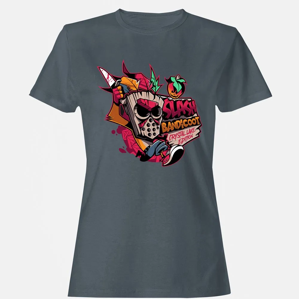 Women's T-Shirt - EX7QDLTH - Charcoal - 3