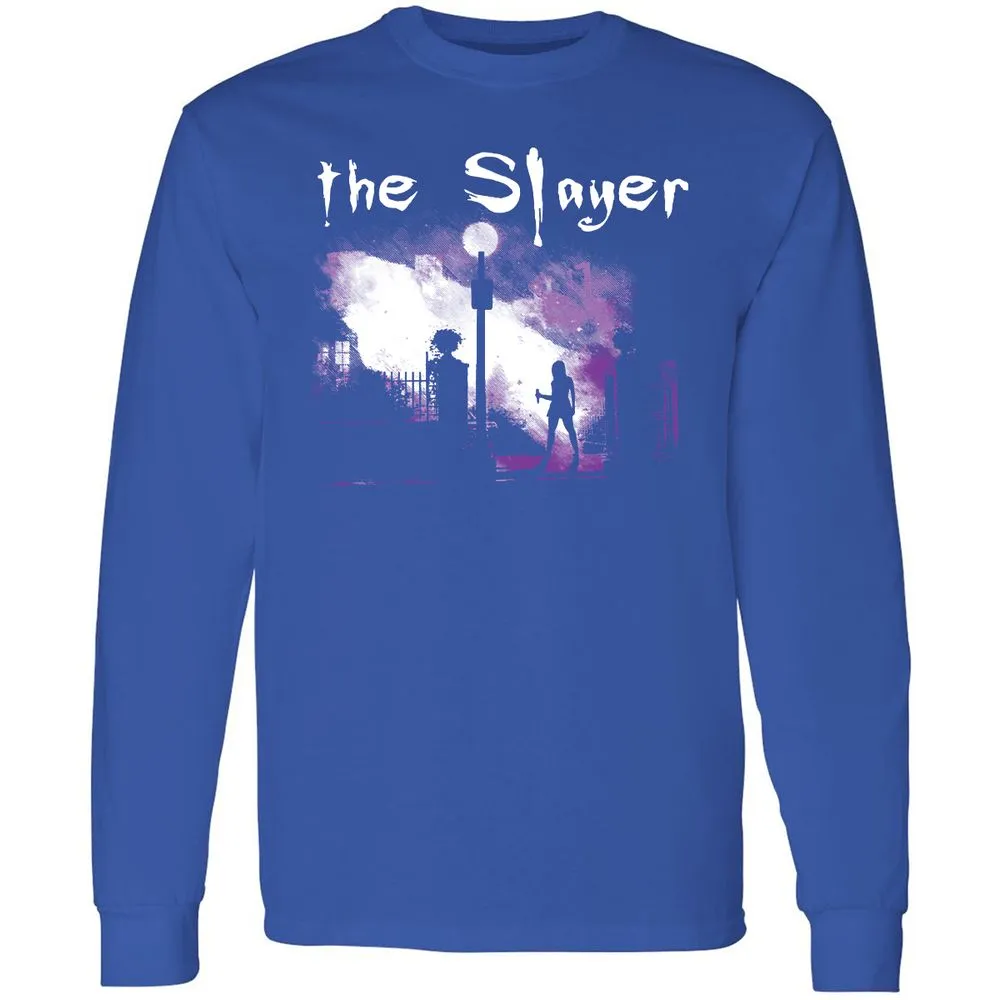 Long Sleeve T-Shirt - 75FSY3KQ - Royal - 8