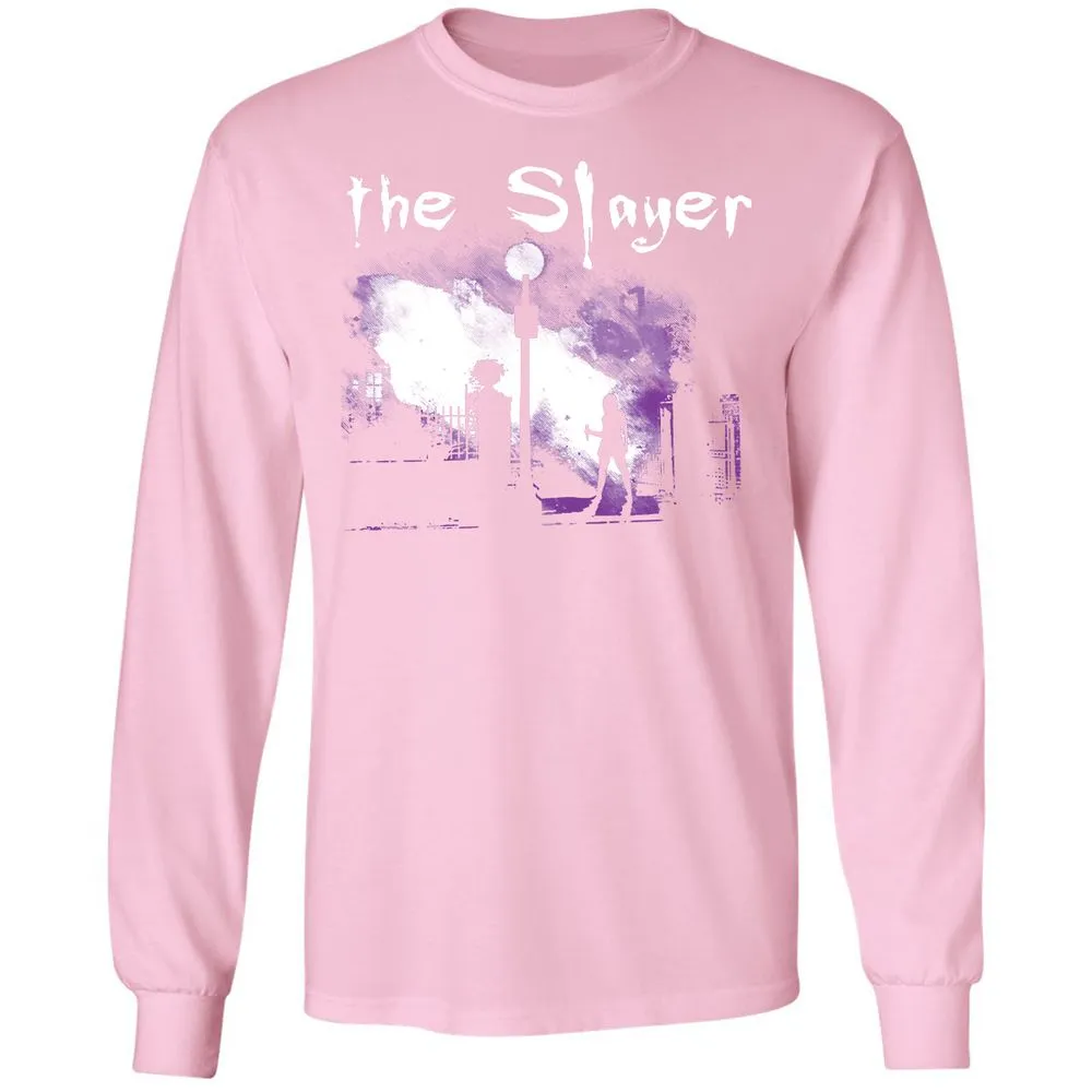Long Sleeve T-Shirt - 75FSY3KQ - Light Pink - 3
