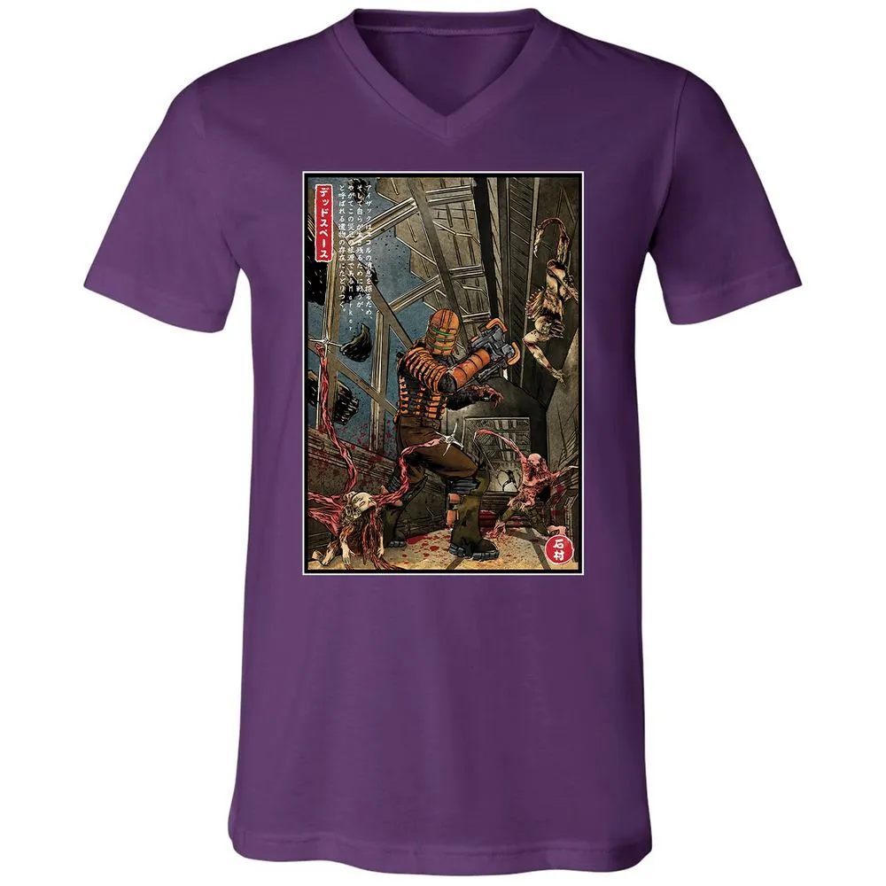 Unisex V-Neck T-Shirt - WCFL5KR1 - Team Purple - 9