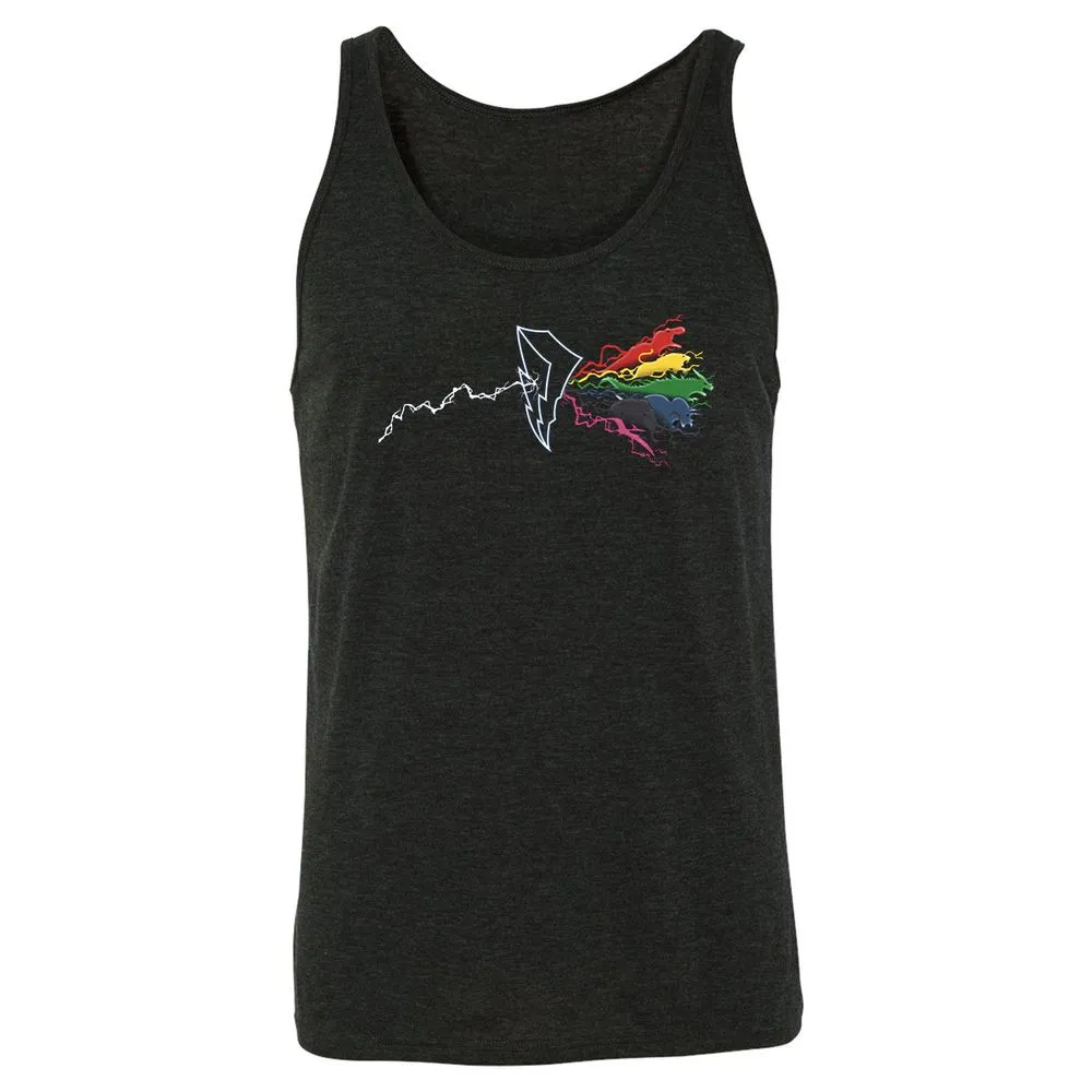 Unisex Jersey Tank - 2SW93LJN - Charcoal Black Triblend - 5