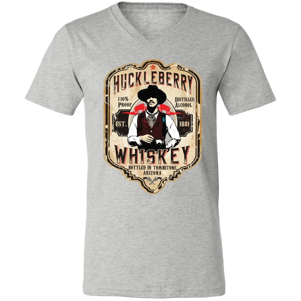 Unisex V-Neck T-Shirt - 2D9RNFH2 - Athletic Heather - 7