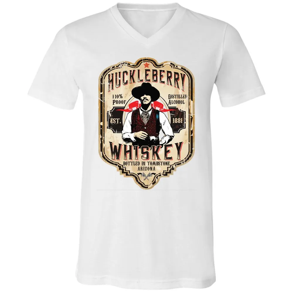 Unisex V-Neck T-Shirt - 2D9RNFH2 - White - 5