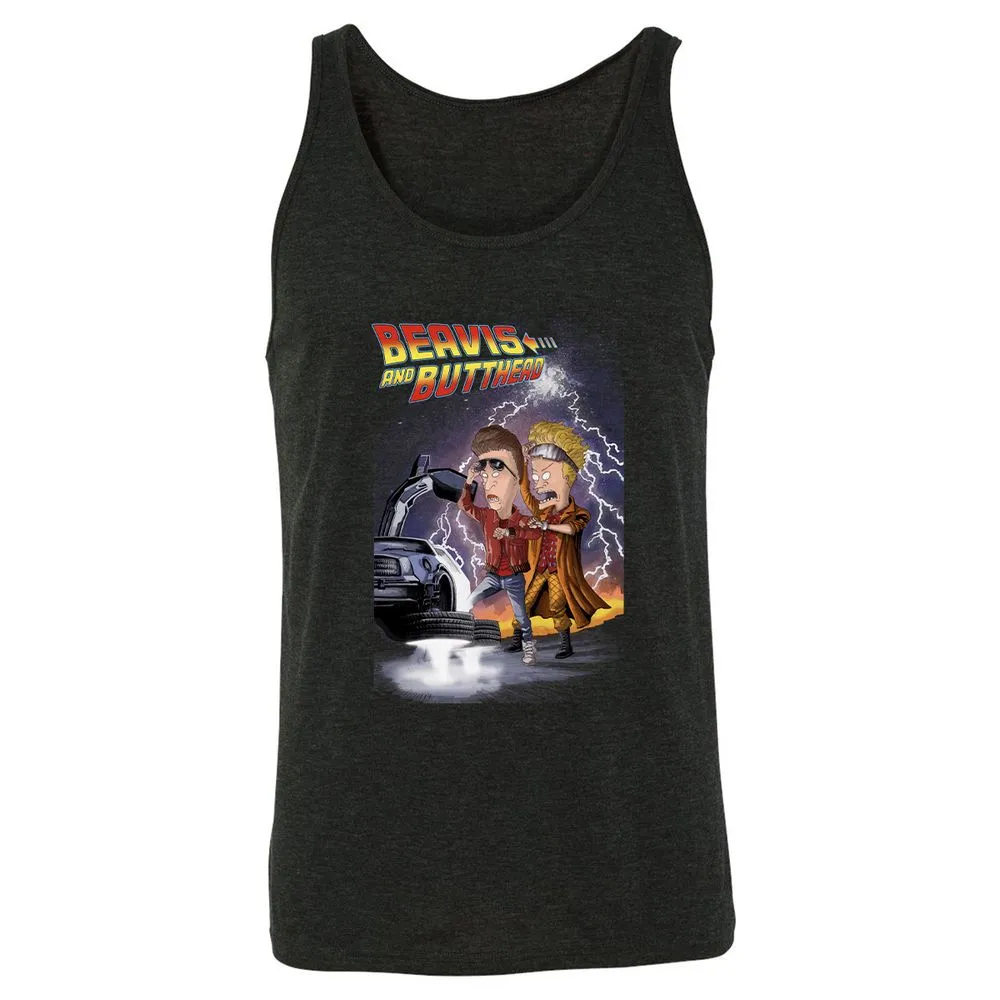 Unisex Jersey Tank - H1QBWYXV - Charcoal Black Triblend - 5