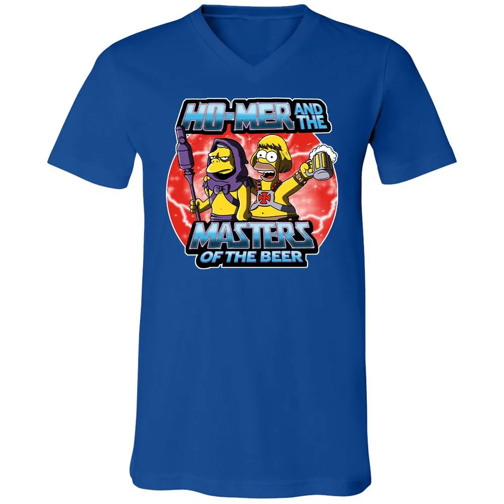 Unisex V-Neck T-Shirt - UE5557KE - True Royal - 4