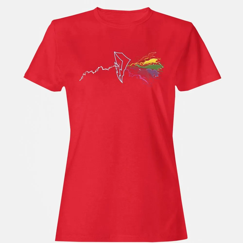 Women's T-Shirt - 61XH5W78 - Red - 13