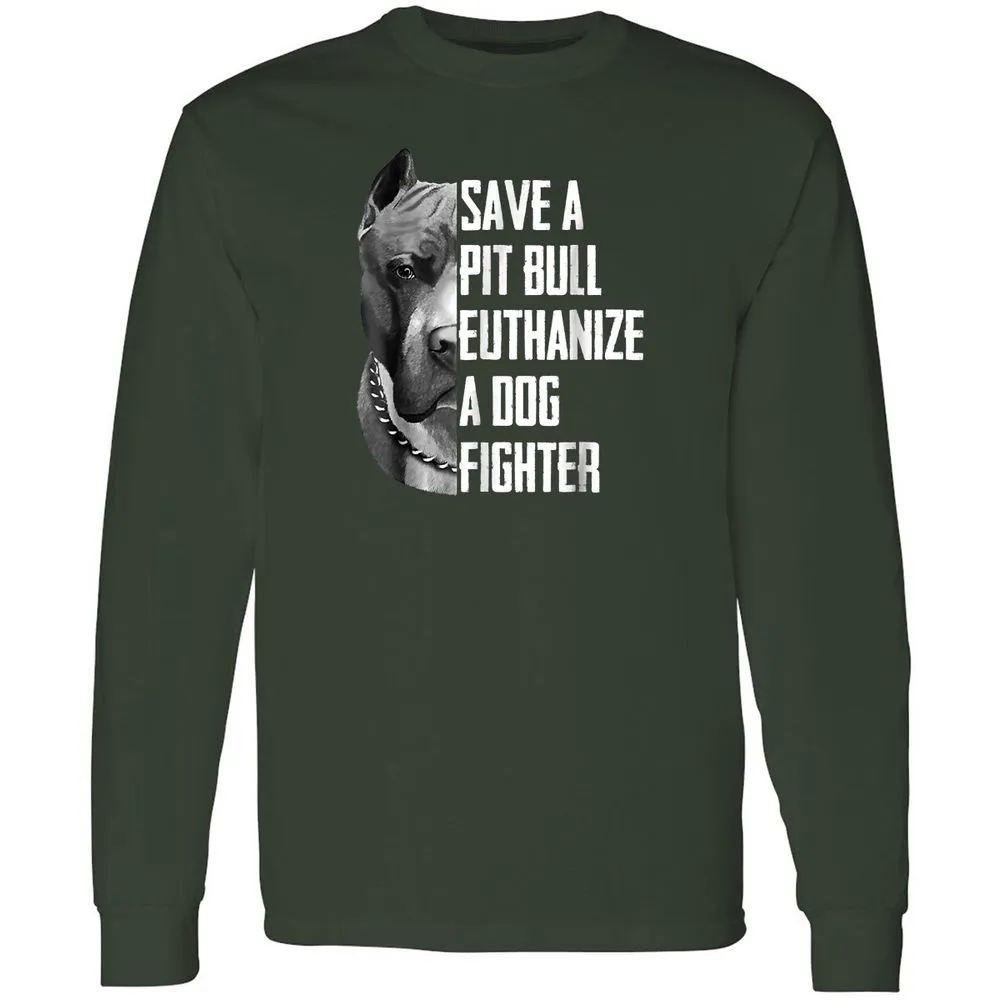 Long Sleeve T-Shirt - CA9PALP3 - Forest Green - 4