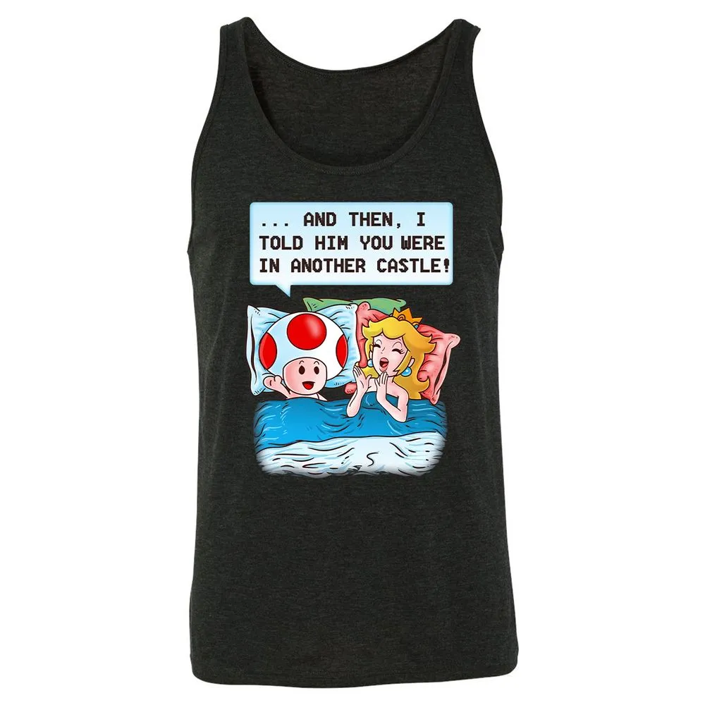 Unisex Jersey Tank - EYRYSAA5 - Charcoal Black Triblend - 5
