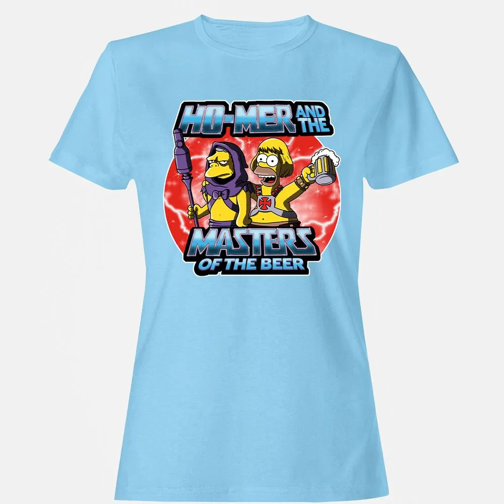 Women's T-Shirt - ZCX9STBQ - Light Blue - 8