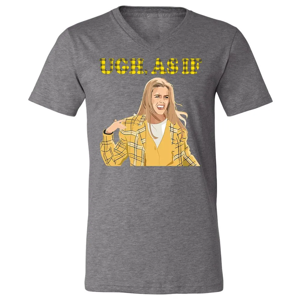 Unisex V-Neck T-Shirt - 4SN6LVST - Deep Heather - 13