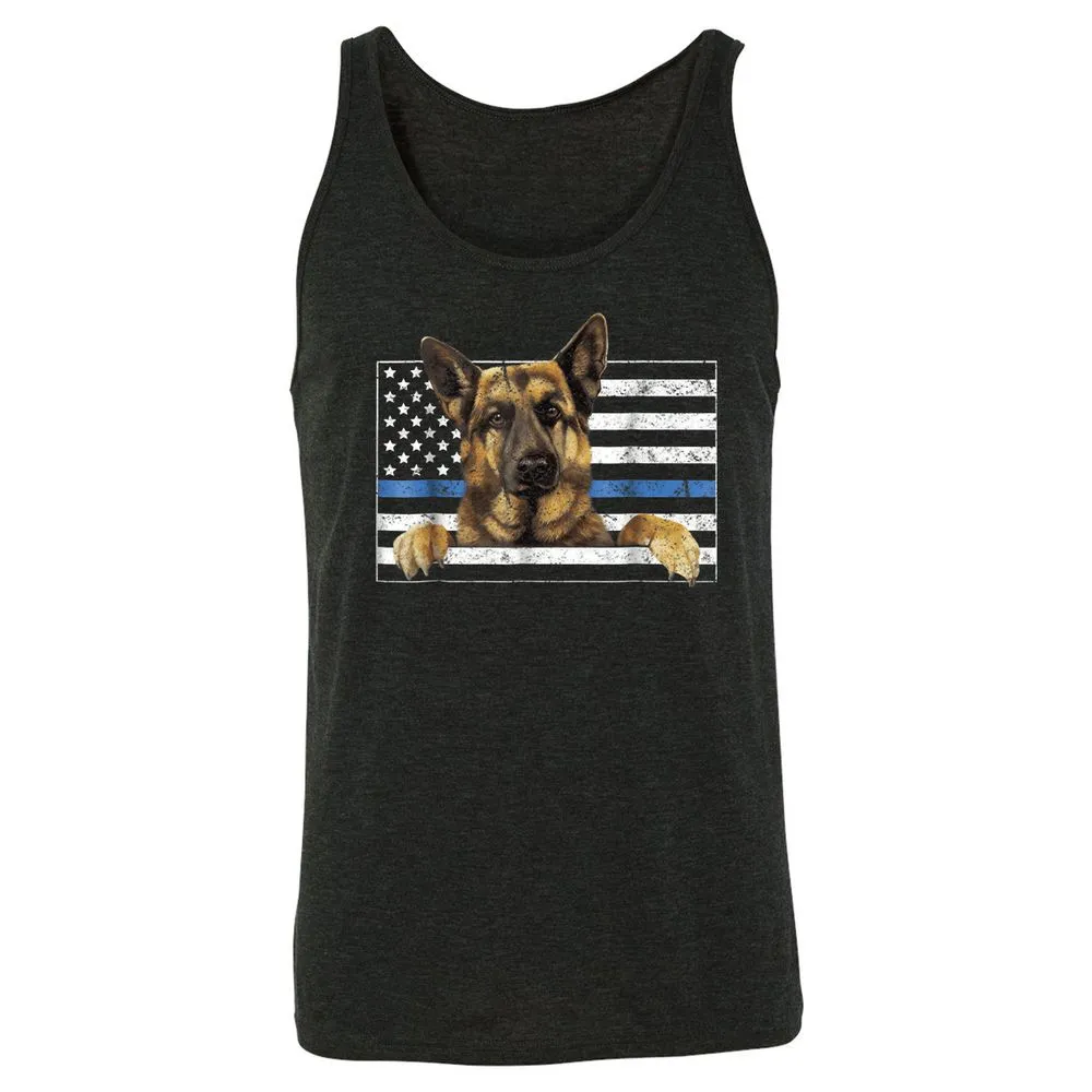 Unisex Jersey Tank - L9W83ELP - Charcoal Black Triblend - 5