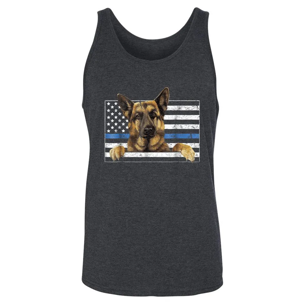 Unisex Jersey Tank - L9W83ELP - Dark Grey Heather - 6