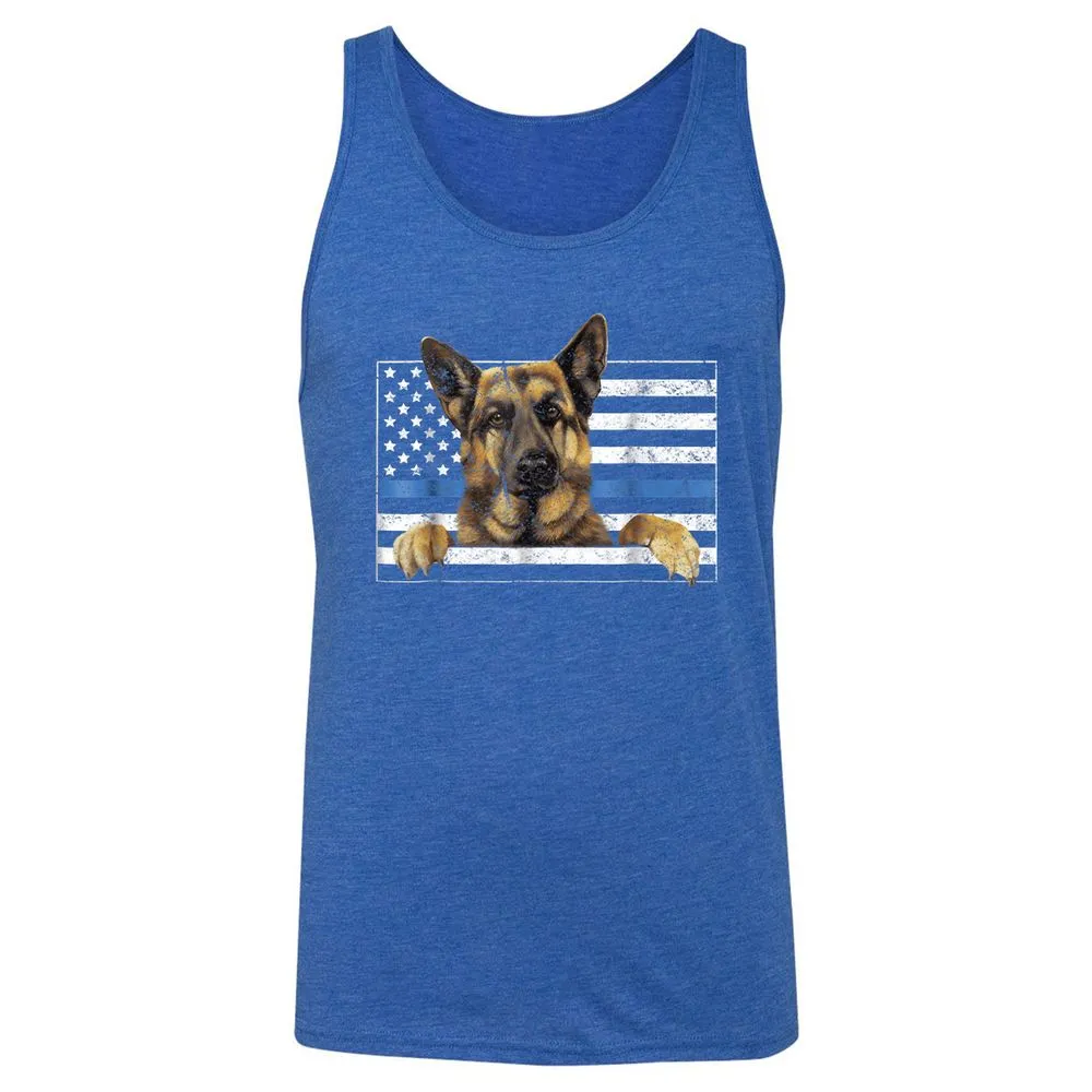 Unisex Jersey Tank - L9W83ELP - True Royal Triblend - 12