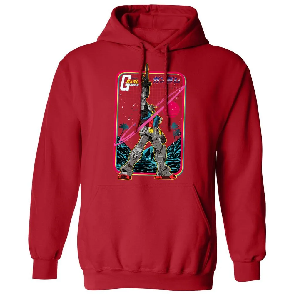 Classic Unisex Hoodie - PE71H4QM - Red - 5