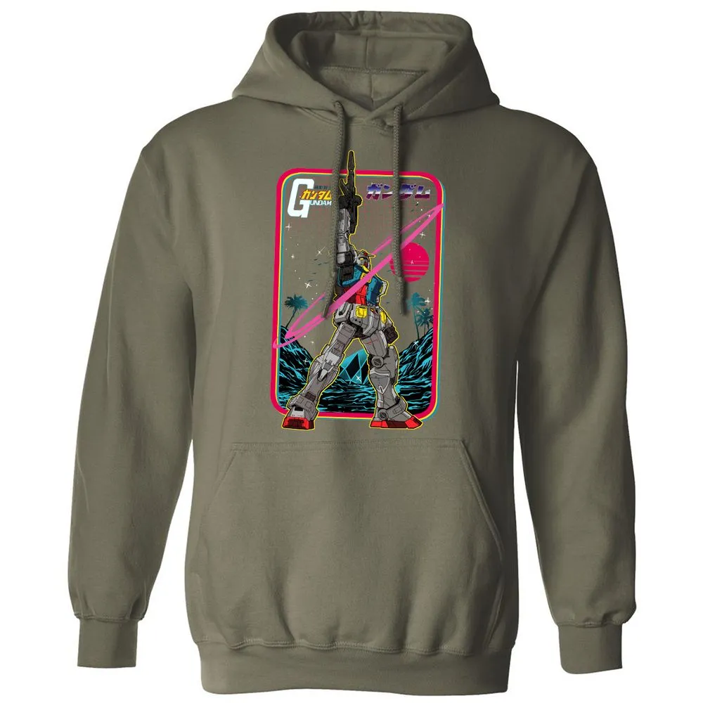 Classic Unisex Hoodie - PE71H4QM - Military Green - 4