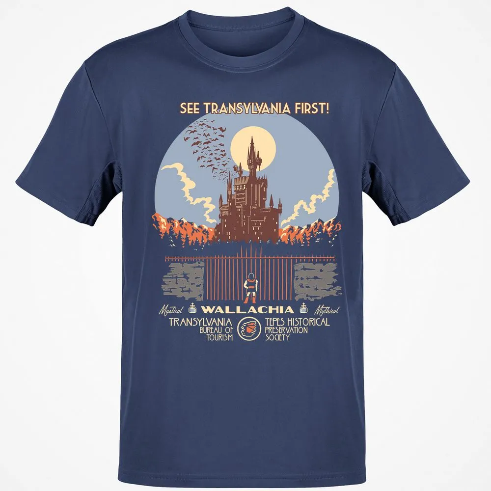 Classic Unisex T-Shirt - M7VYJN25 - Navy - 7