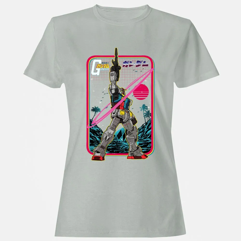 Women's T-Shirt - 3TJU6KGD - Ash - 2