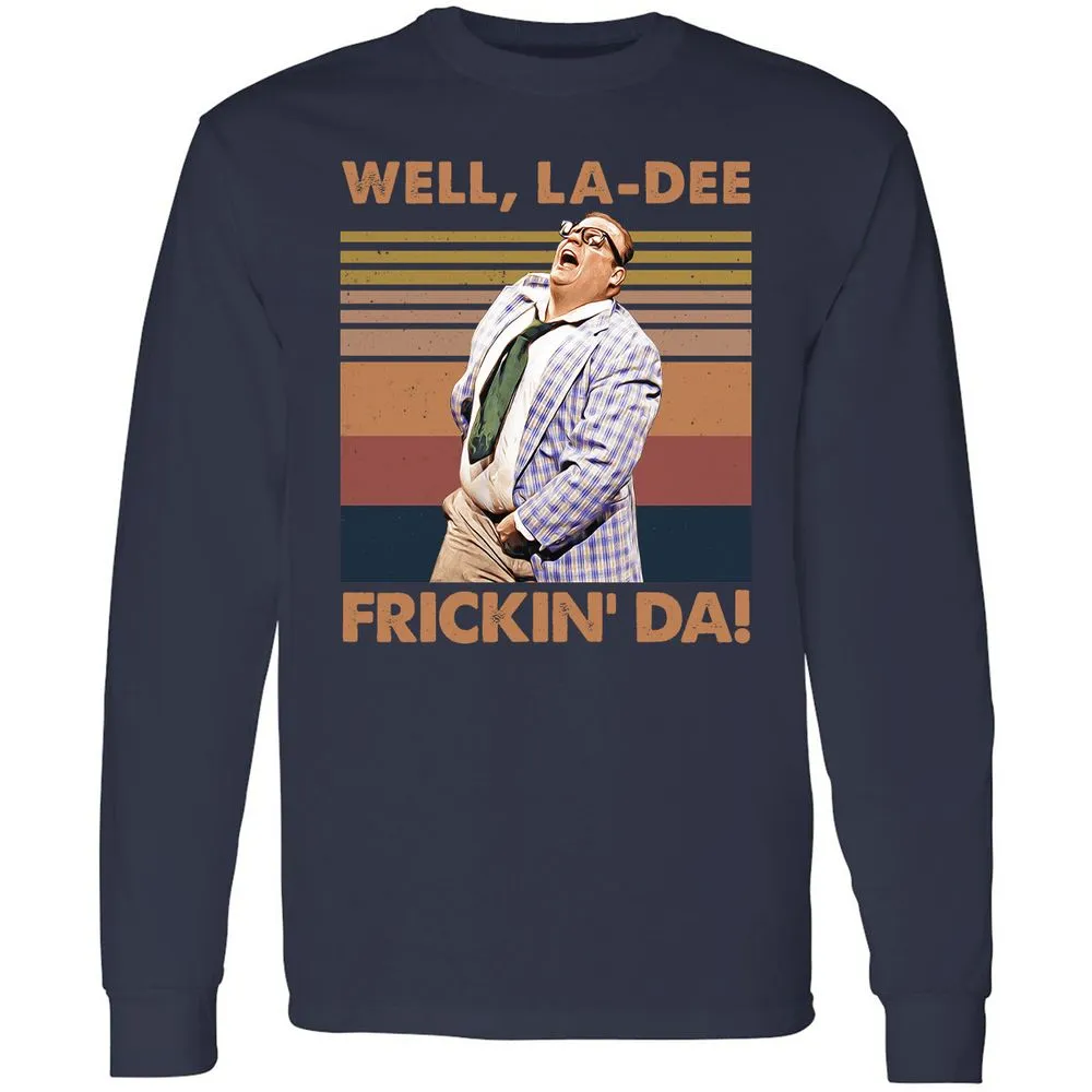 Long Sleeve T-Shirt - 99A4FCHU - Navy - 2