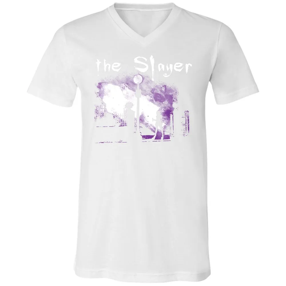 Unisex V-Neck T-Shirt - FD8ZQUEQ - White - 5
