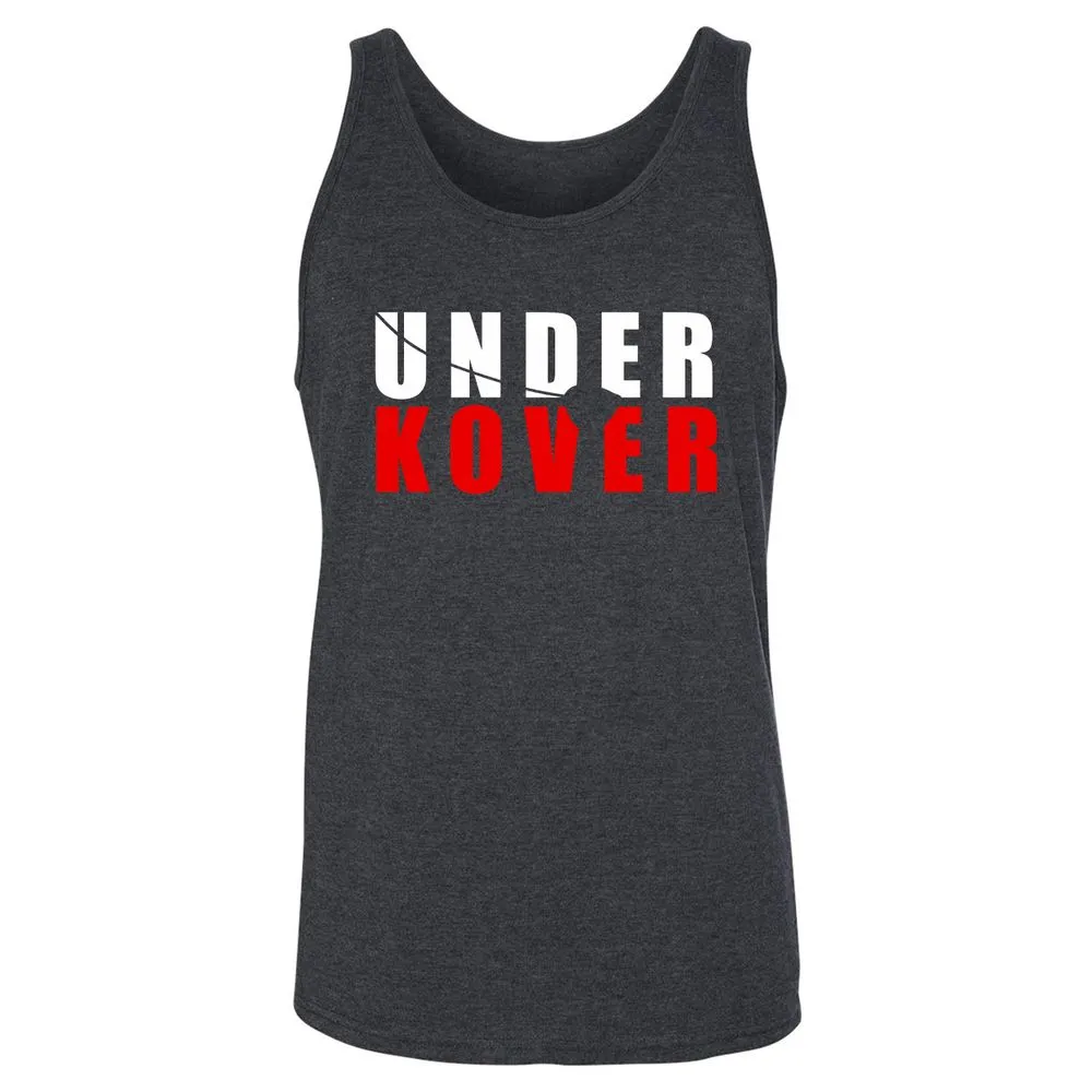 Unisex Jersey Tank - YEYJKCDE - Dark Grey Heather - 6