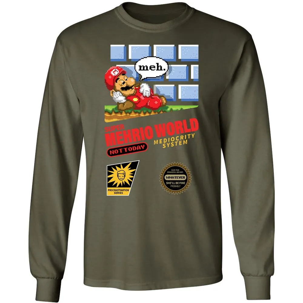 Long Sleeve T-Shirt - UQNTM1SY - Military Green - 16