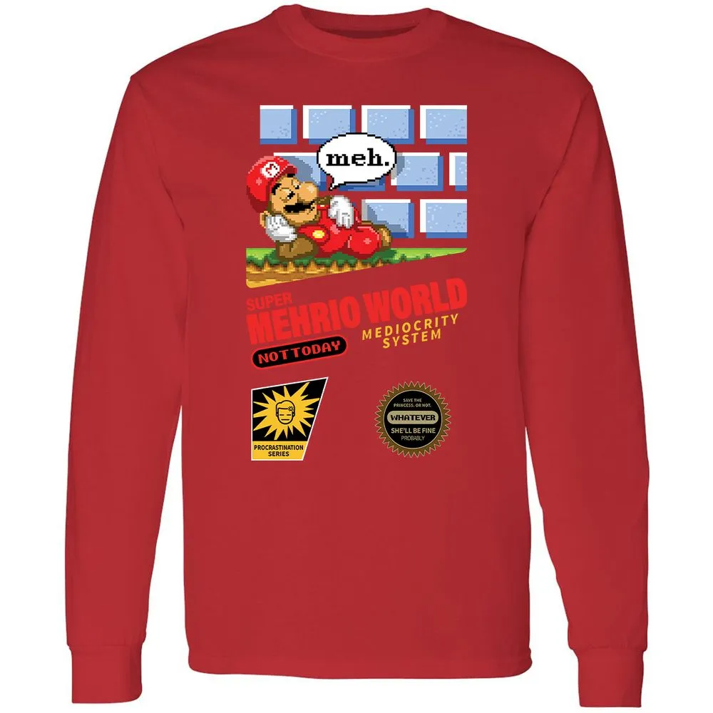Long Sleeve T-Shirt - UQNTM1SY - Red - 14
