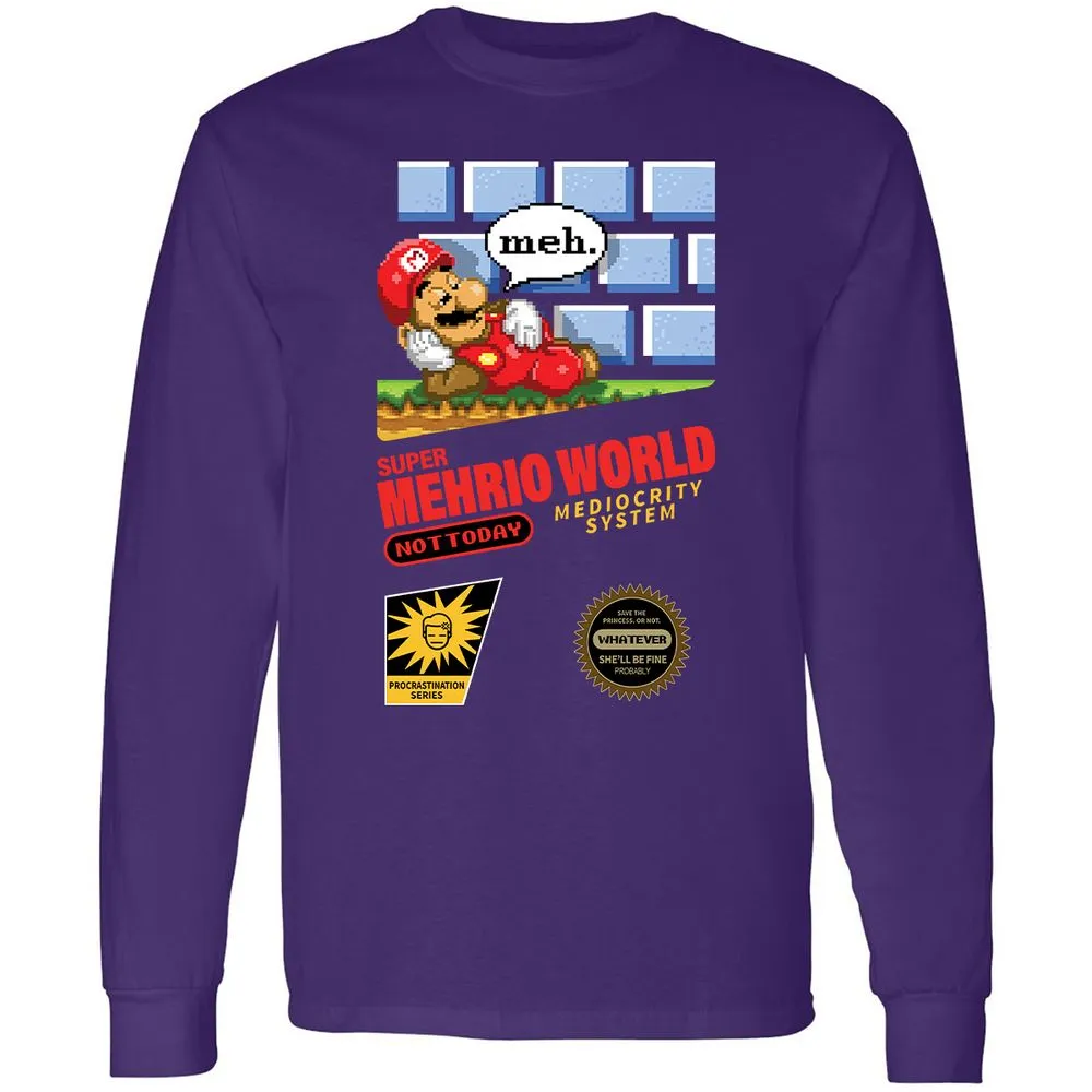 Long Sleeve T-Shirt - UQNTM1SY - Purple - 13