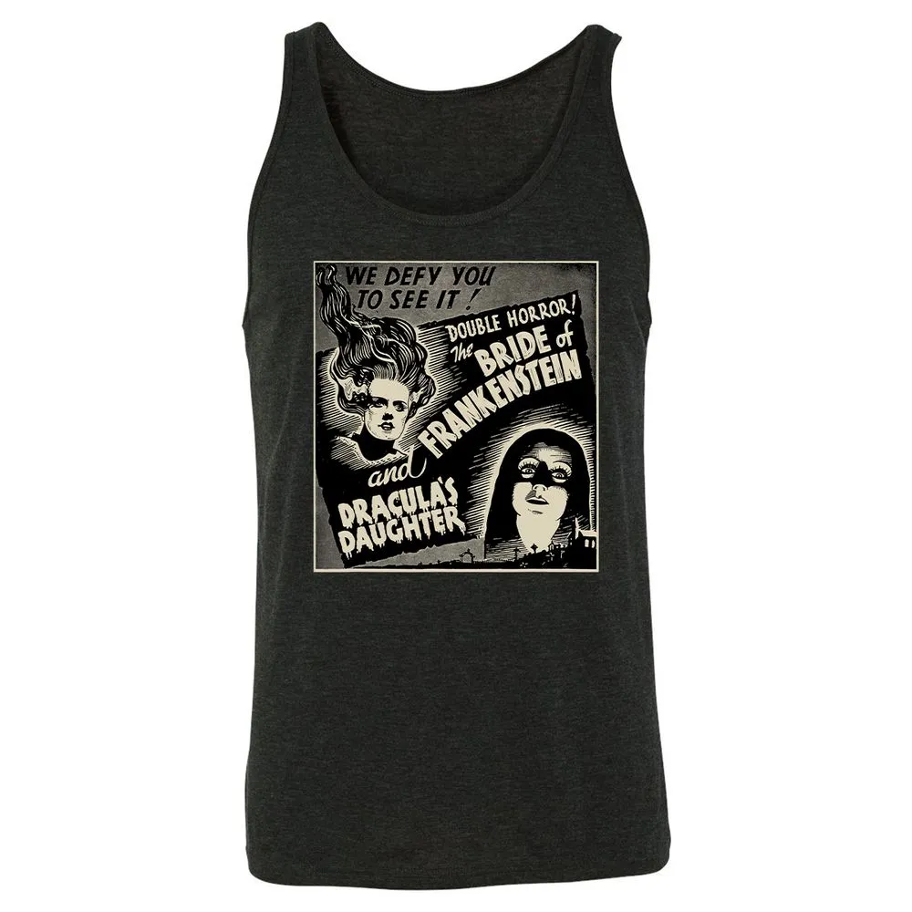 Unisex Jersey Tank - DWSTJAKS - Charcoal Black Triblend - 5