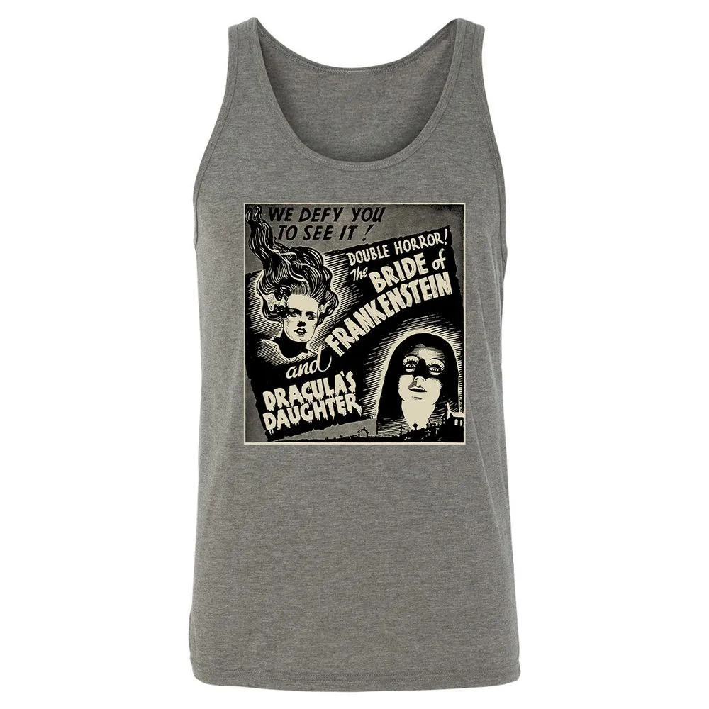 Unisex Jersey Tank - DWSTJAKS - Grey Triblend - 8