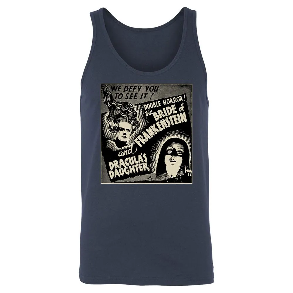 Unisex Jersey Tank - DWSTJAKS - Navy - 2