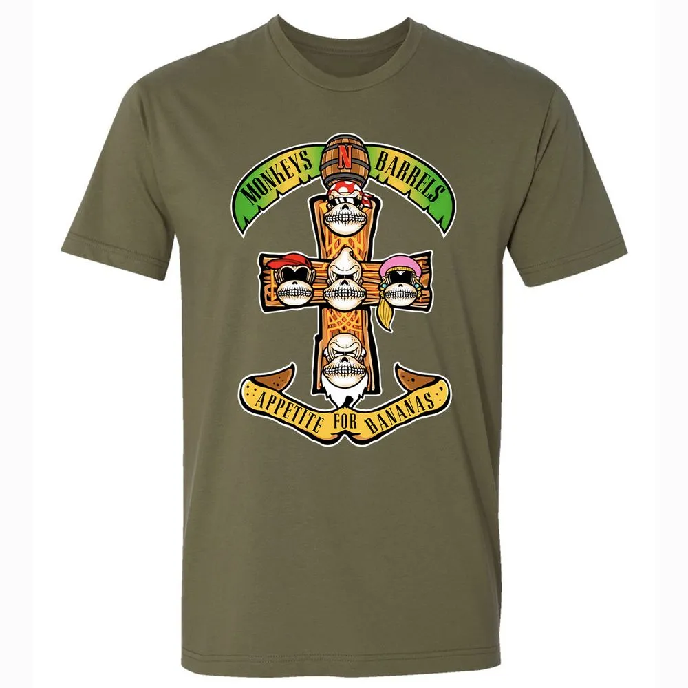 Premium Unisex T-Shirt - DJM6W3BC - Military Green - 5