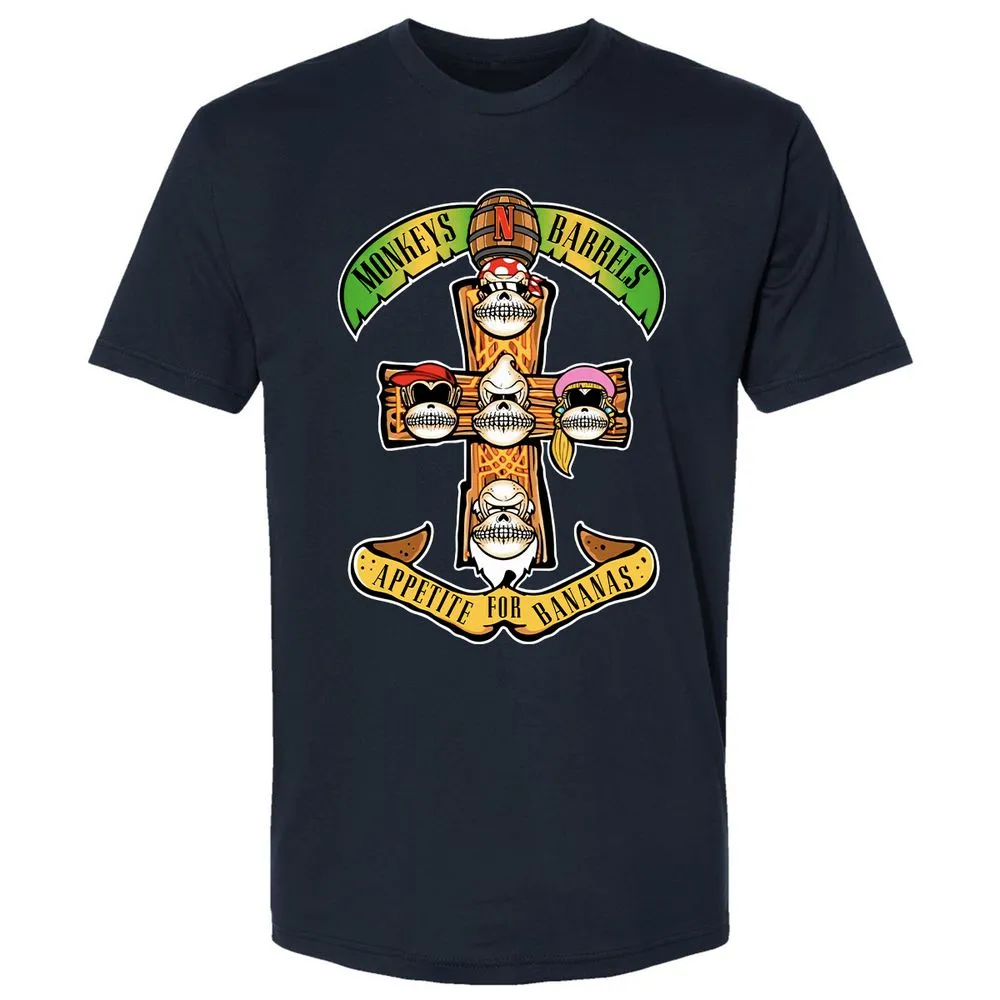 Premium Unisex T-Shirt - DJM6W3BC - Midnight Navy - 2