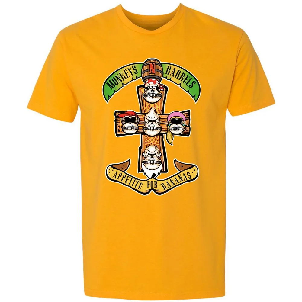 Premium Unisex T-Shirt - DJM6W3BC - Gold - 12