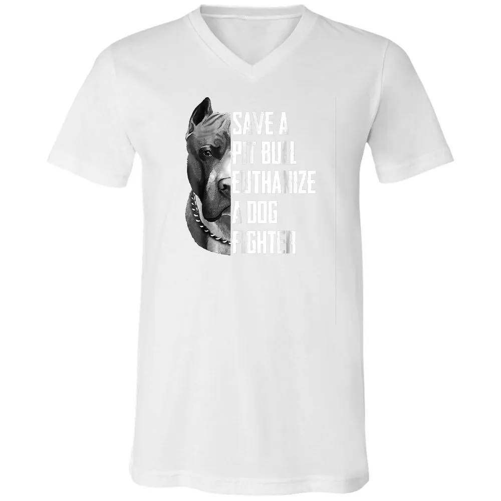 Unisex V-Neck T-Shirt - MUPVT1G3 - White - 5