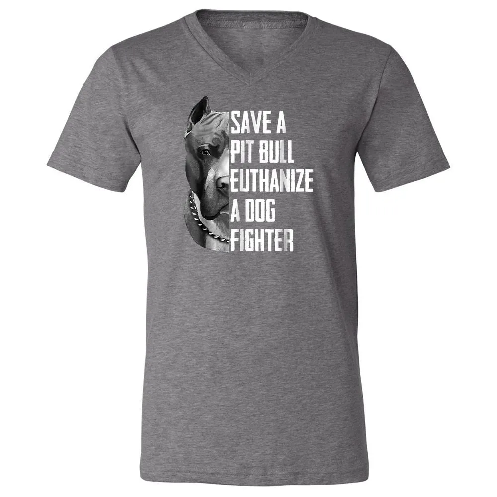 Unisex V-Neck T-Shirt - MUPVT1G3 - Deep Heather - 13
