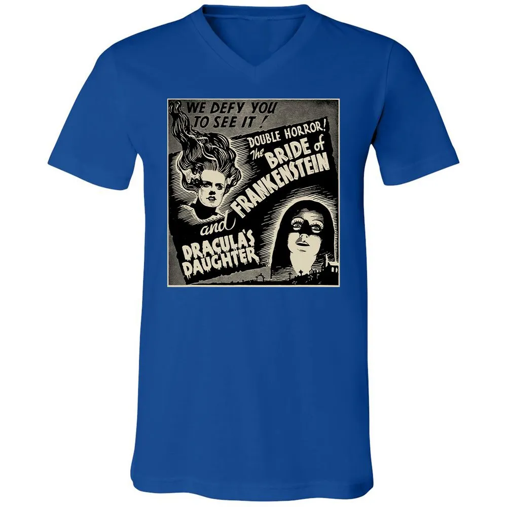 Unisex V-Neck T-Shirt - FJUCTP85 - True Royal - 4