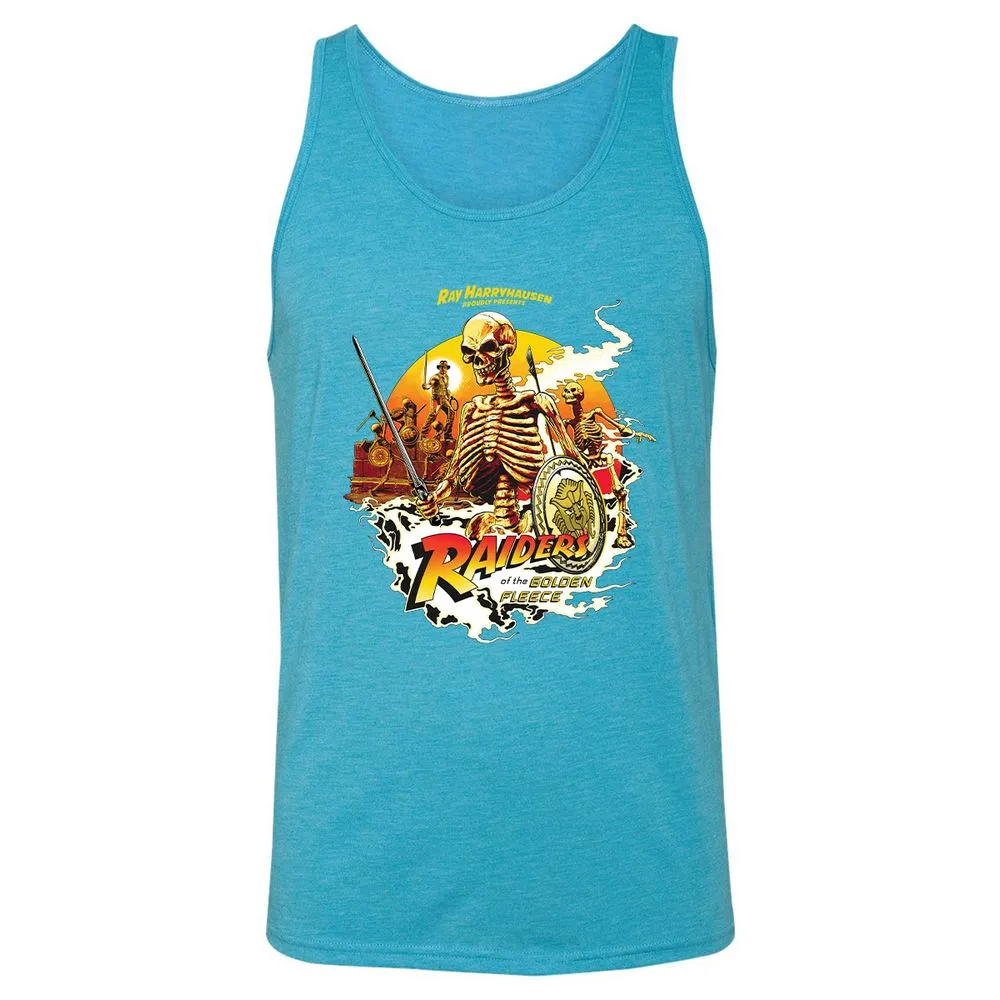 Unisex Jersey Tank - 2JZX4GFH - Aqua Triblend - 3