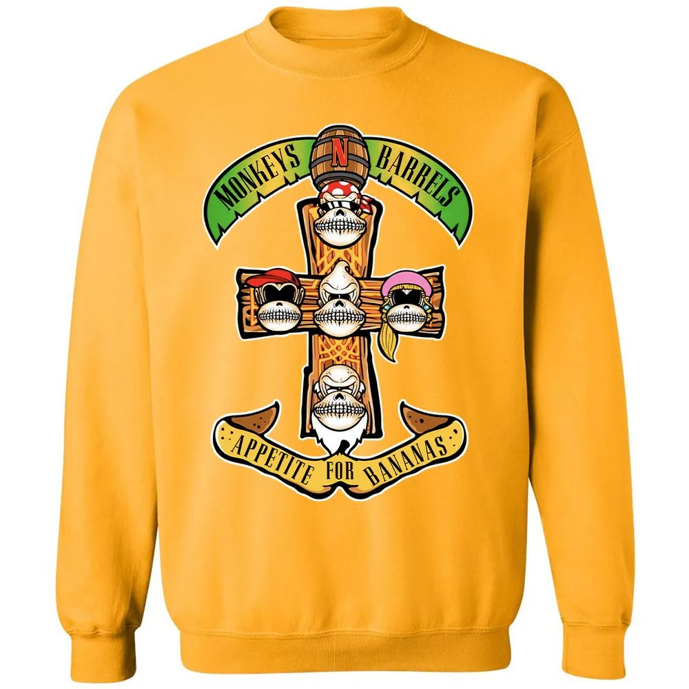 Classic Unisex Sweatshirt - N9H96X9X - Gold - 11