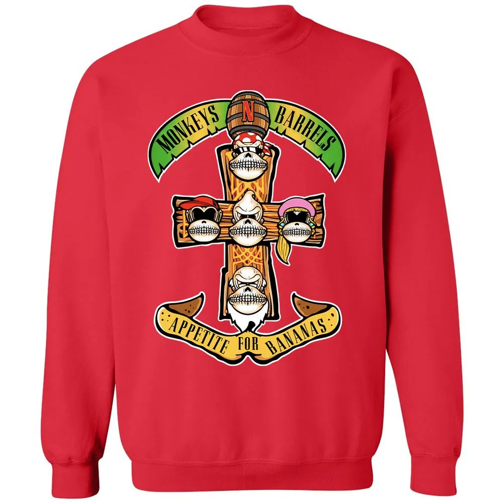 Classic Unisex Sweatshirt - N9H96X9X - Red - 5