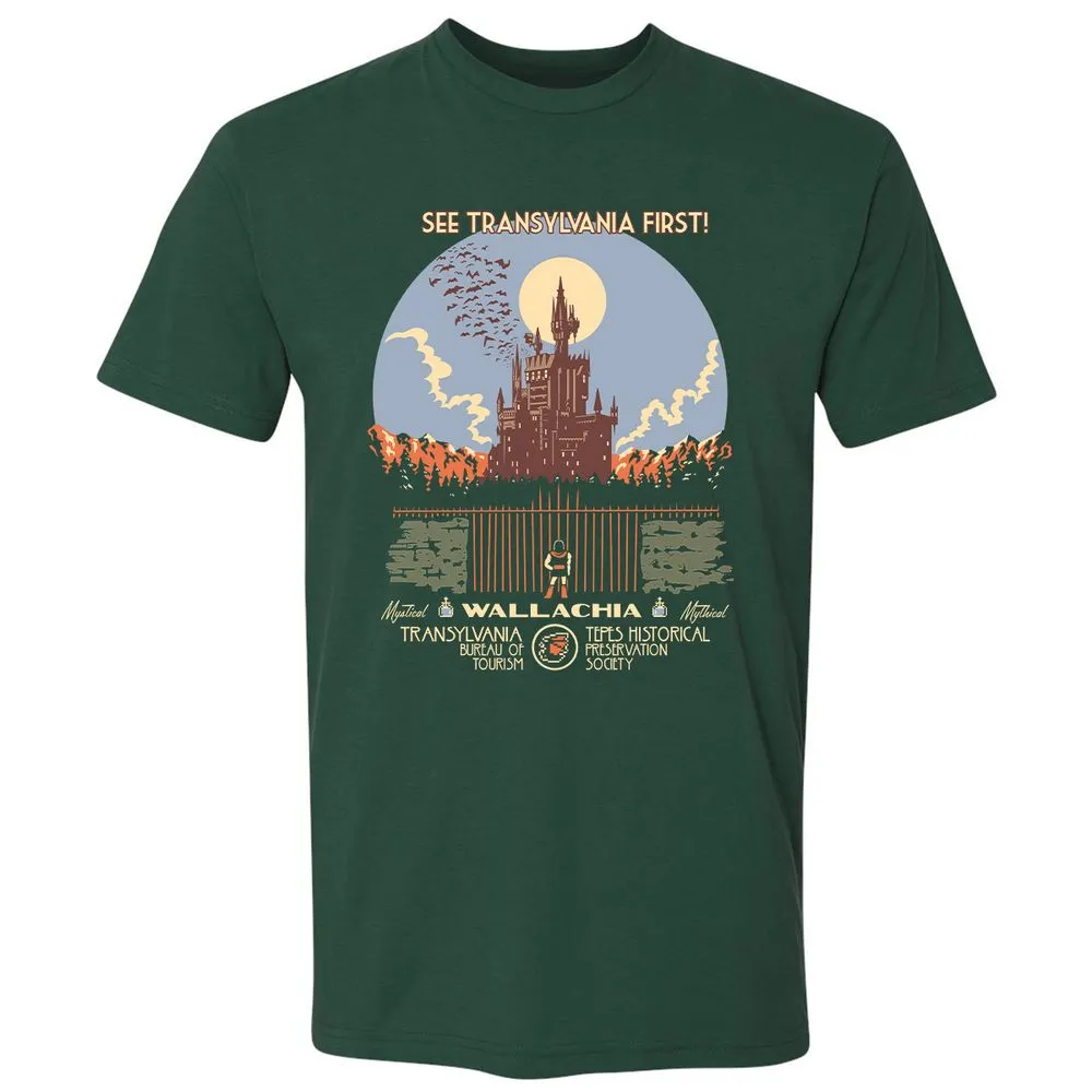 Premium Unisex T-Shirt - XT92K4Y5 - Forest Green - 13