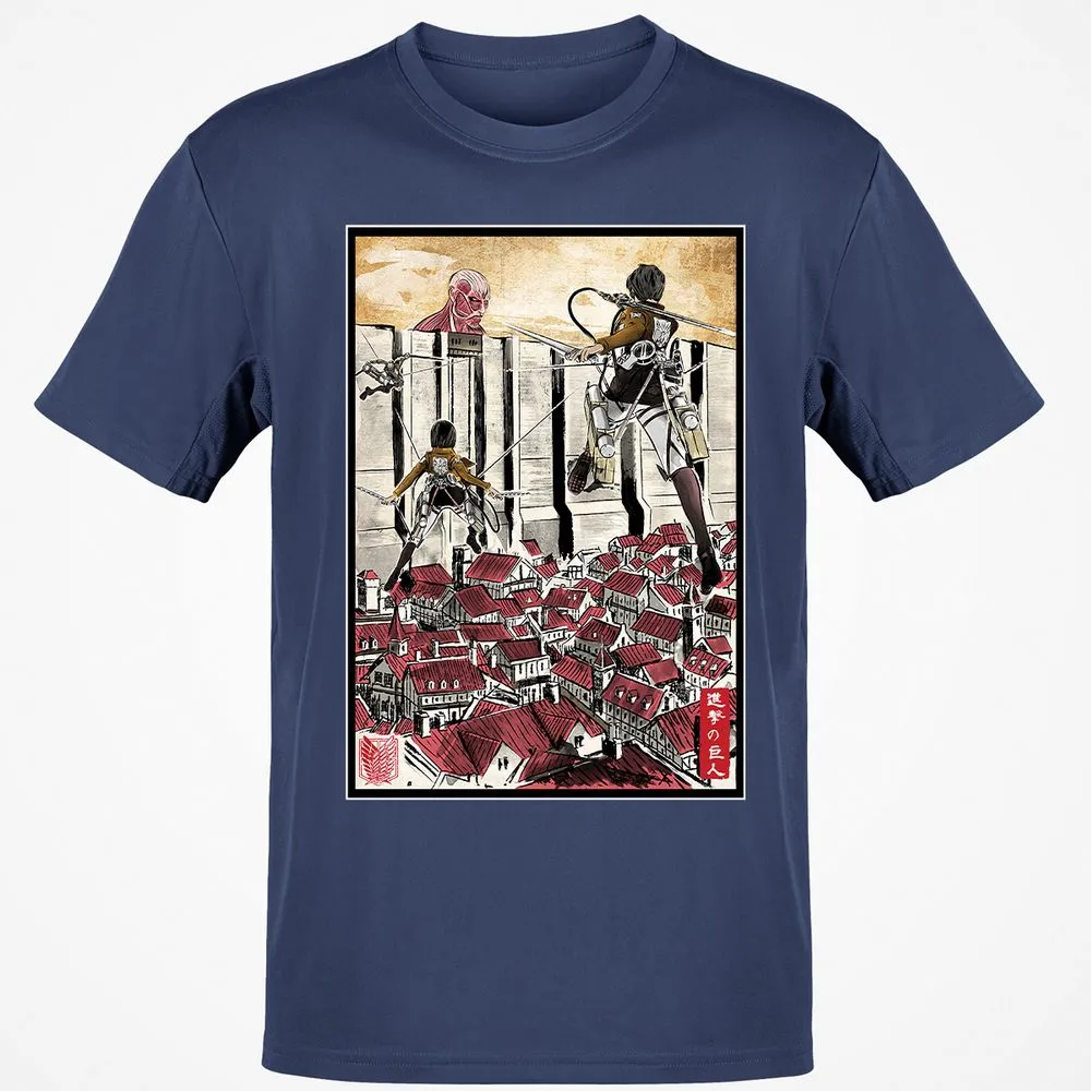 Classic Unisex T-Shirt - ZRMTM5ET - Navy - 7