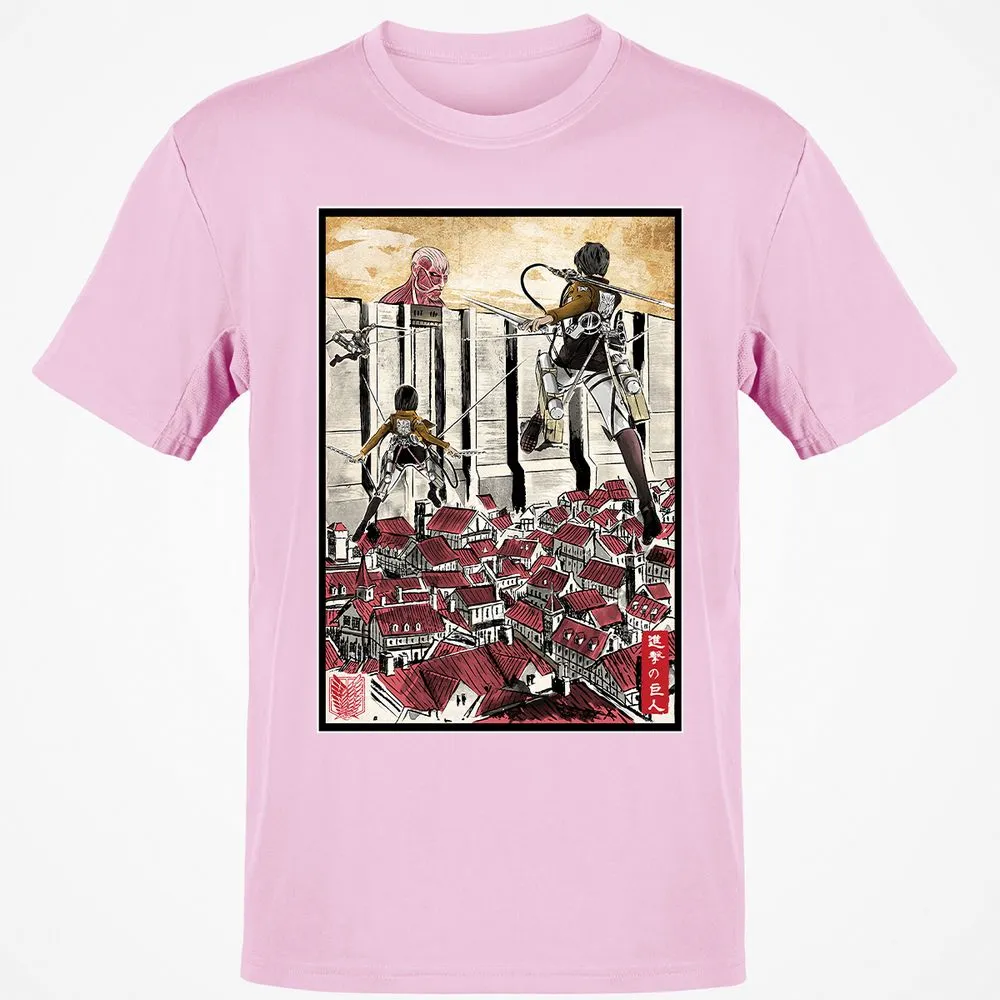 Classic Unisex T-Shirt - ZRMTM5ET - Light Pink - 5